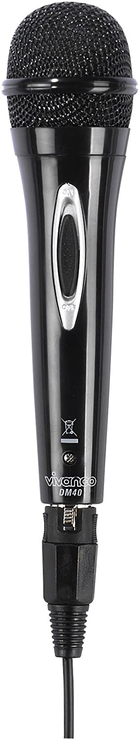 Mikrofon dynamiczny do karaoke Vivanco DM 40 XLR