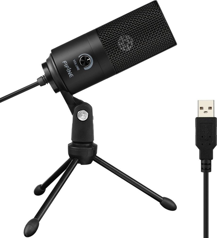Mikrofon pojemnościowy gamingowy Fifine K669B USB