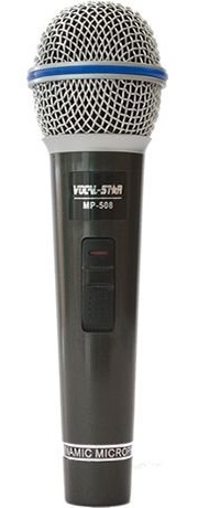 Dynamiczny mikrofon przewodowy VOCAL-STAR MP-508