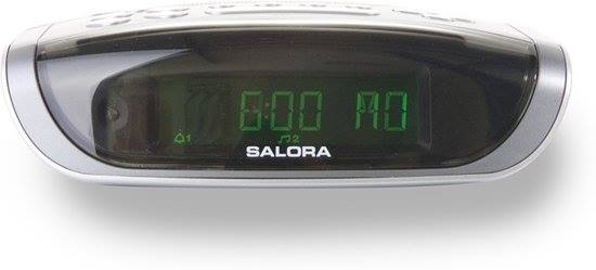 Salora CR620RS radiobudzik srebrny