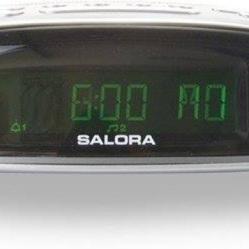 Salora CR620RS radiobudzik srebrny