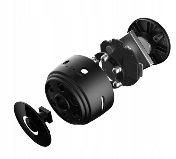 Mini kamera WiFi HD 1080P kąt 150°