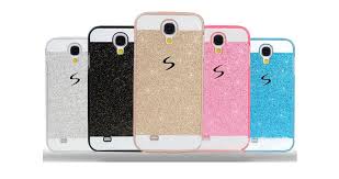 Etui samsung galaxy S4 złoty glitter case