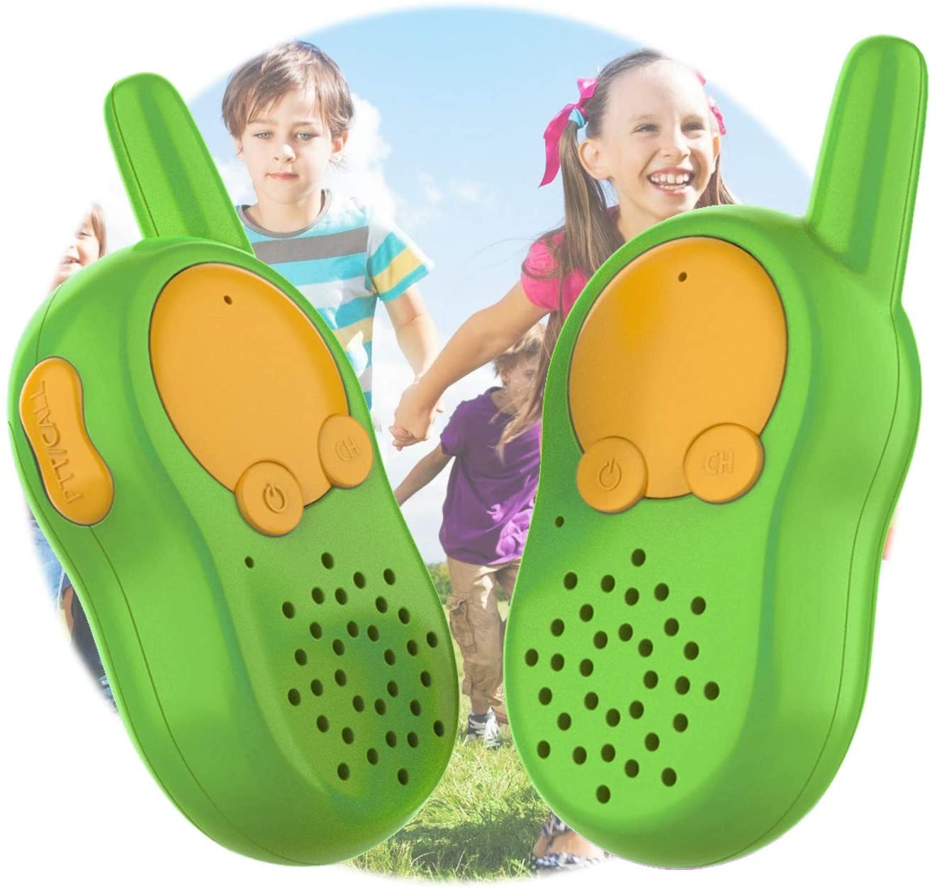 Krótkofalówka dla dzieci Walkie Talkie Komvox zielony