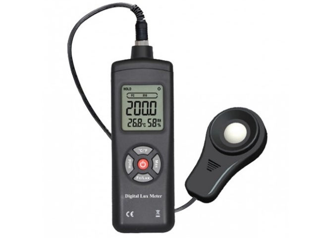 Luksomierz Max Measure MM-LMB01 z temperaturą i wilgotnością