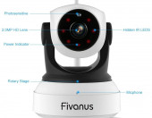 Niania elektroniczna IP Fivanus C7824WIP 720P – zdjęcie 2