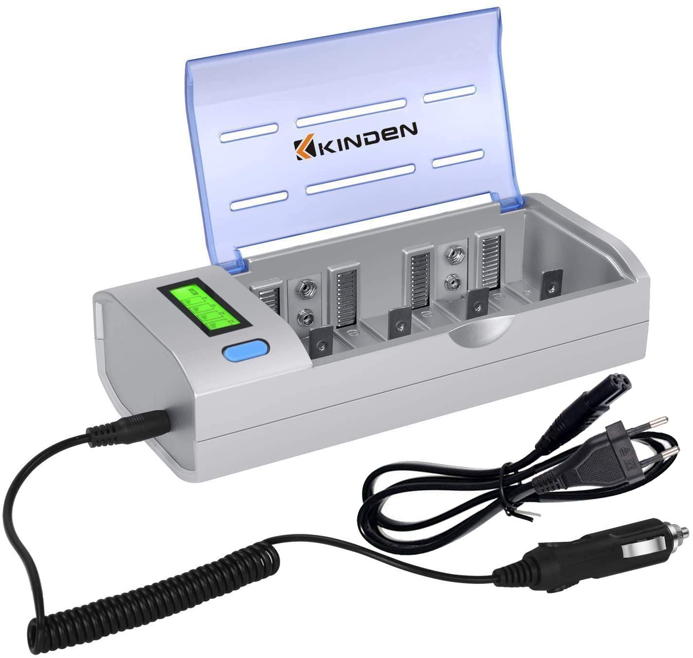 Uniwersalna ładowarka z wyświetlaczem LCD AA AAA CD 9V Ni-MH Ni-CD