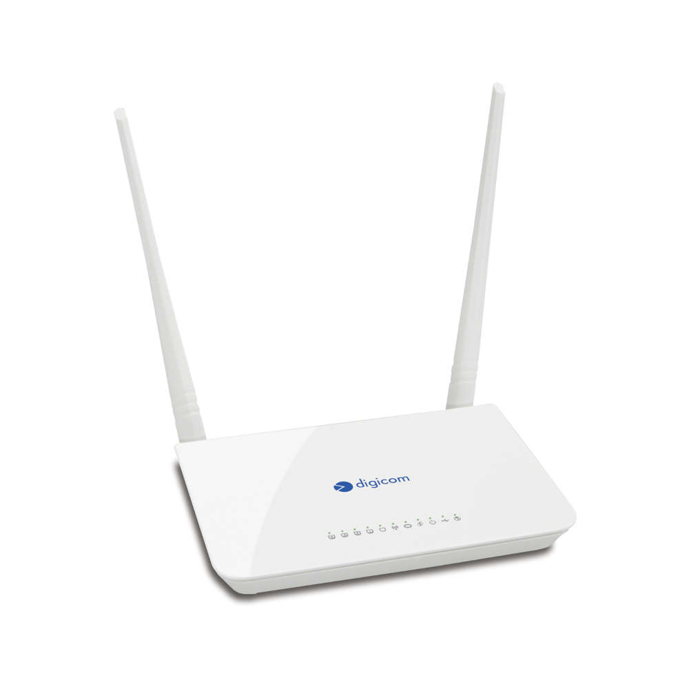 Router bezprzewodowy modem DigiCom 8E4570 300 Mb/s ADSL2