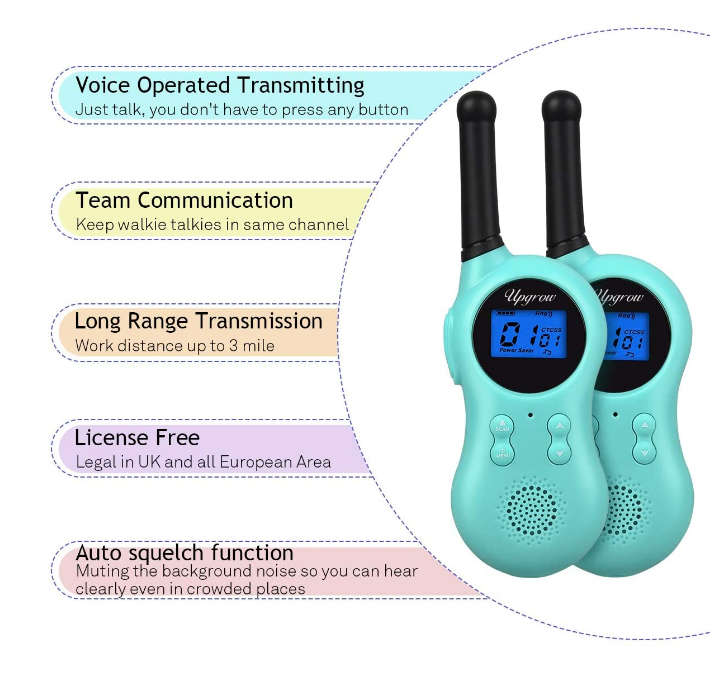 Krótkofalówka dla dzieci Walkie Talkie Upgrow