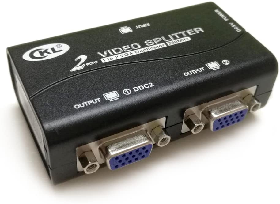 Rozdzielacz wideo VGA to VGA 250 MHz 1920x1400 CKL-1021U