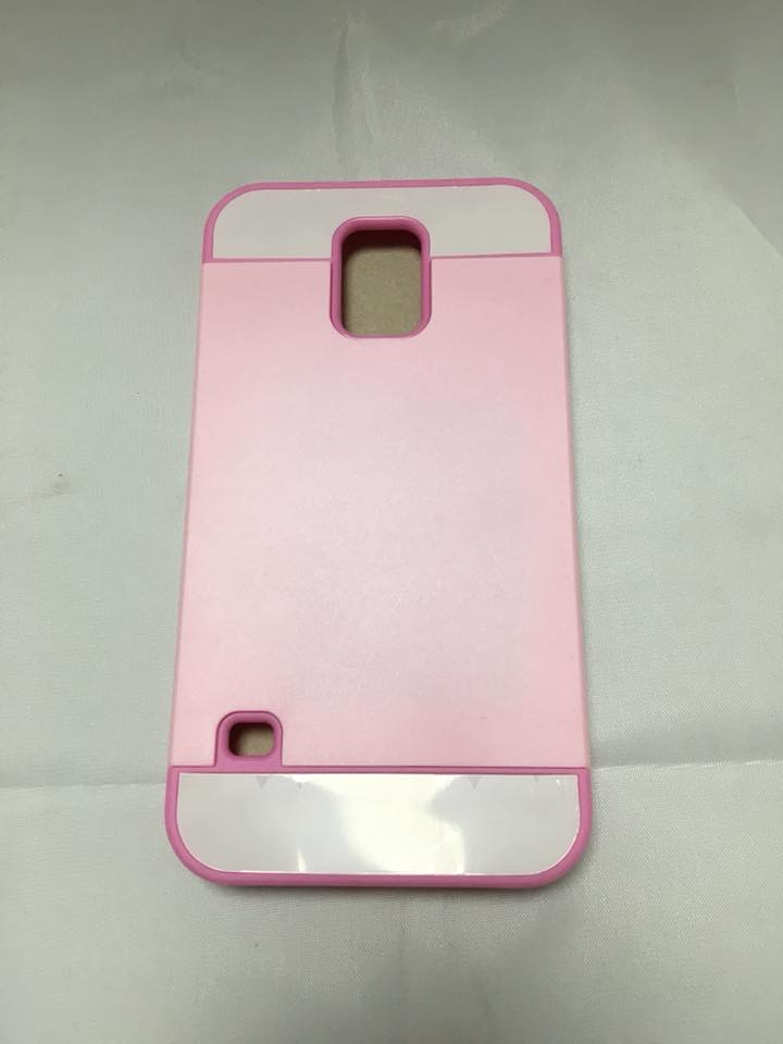 Etui samsung galaxy S5 różowe perłowe
