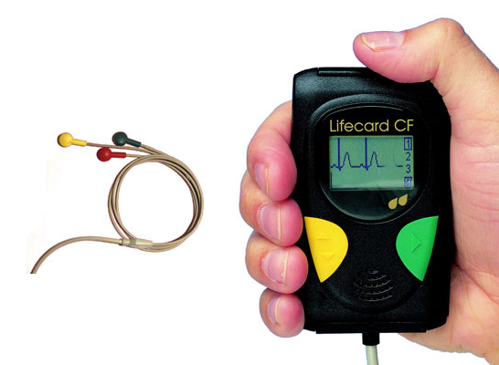 Diagnostyka kardiologiczna Lifecard CF rejestrator EKG
