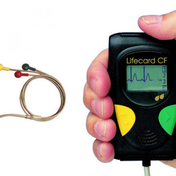 Diagnostyka kardiologiczna Lifecard CF rejestrator EKG