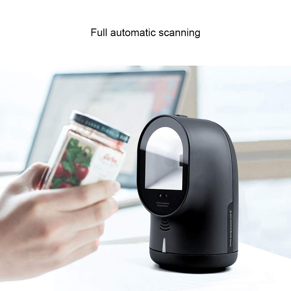 Skaner czytnik kodów kreskowych MUNBYN 2D Bluetooth USB Mac Windows