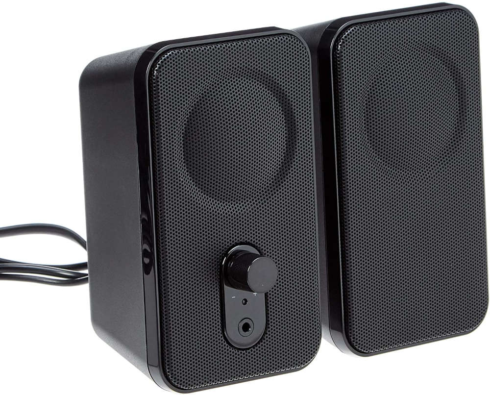 Głośniki do laptopa komputera stacjonarnego AmazonBasics V216EU PC
