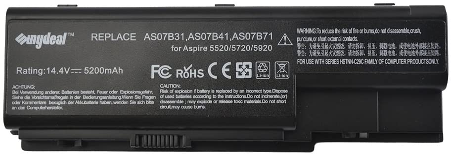 Bateria Sunydeal Acer Aspire AS07B31 AS07B41 AS07B42 AS07B32 AS07B51