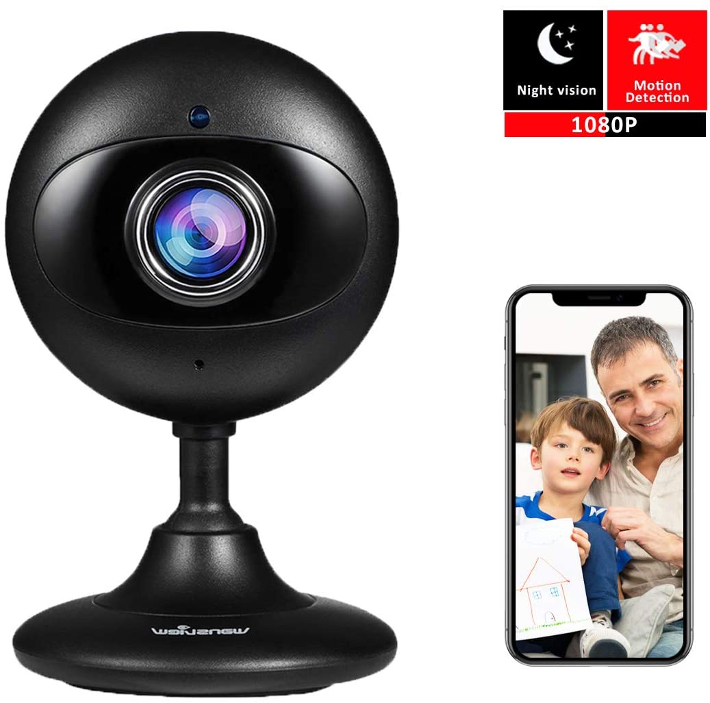 Bezprzewodowa niania elektroniczna Wansview Cloud WiFi 1080P FHD czarny