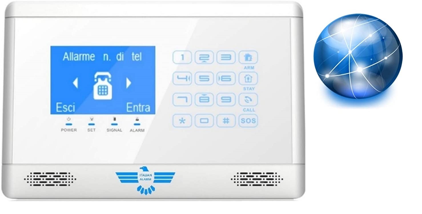 System alarmowy centralka Italian Alarm GSM WiFi APP