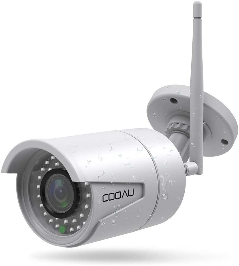 Kamera monitoringu IP Cooau CA-002 1080P FHD WiFi biały