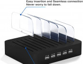 Stacja ładująca do wielu urządzeń MSTJRY KCE0085 5-portowa USB – zdjęcie 2