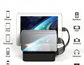 Stacja ładująca do wielu urządzeń MSTJRY KCE0085 5-portowa USB – zdjęcie 3
