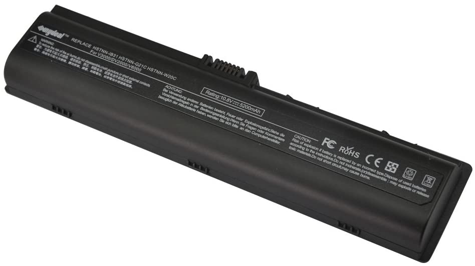 Bateria HP Sunydeal HSTNN-IB31 10.8V 5200mAh DV6000 V6000