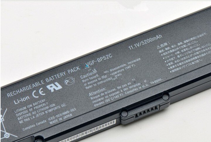 Akumulator bateria do Sony VAIO PCG-6C1N VGP-BPS2 5200mAh 11.1V