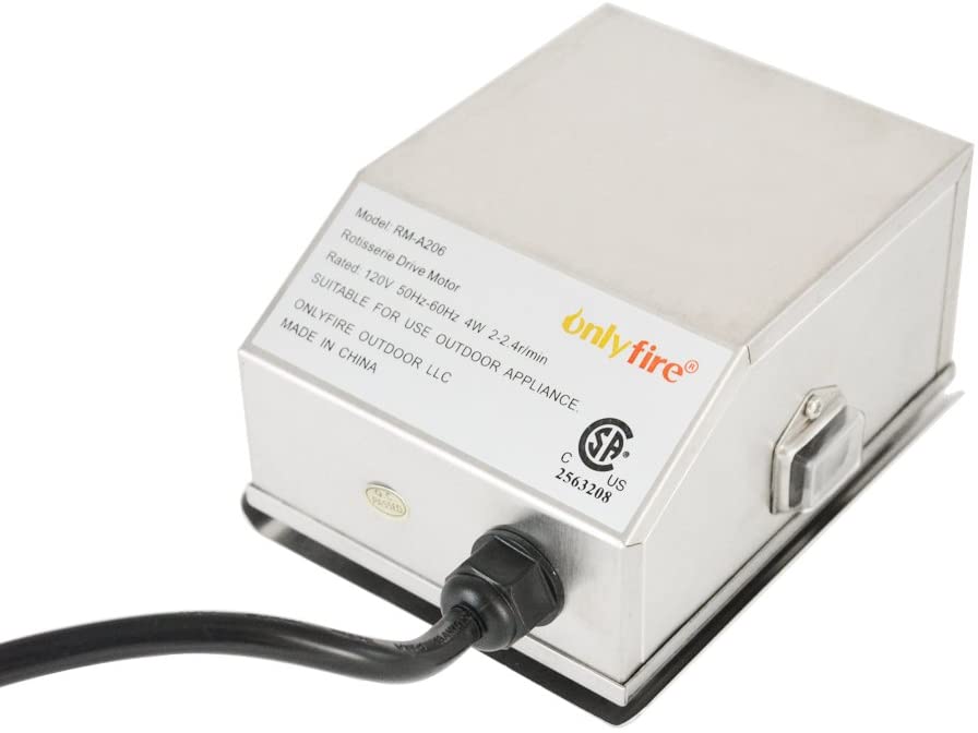 Elektryczny silnik rożna grill gazowy Onlyfire RM-A206