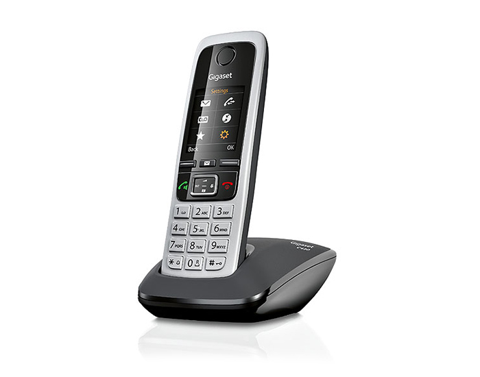 Telefon bezprzewodowy stacjonarny Gigaset C430 bez klapki