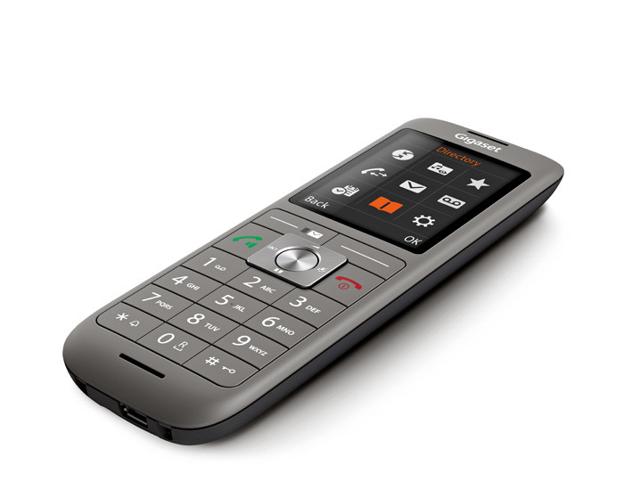 Telefon bezprzewodowy stacjonarny Gigaset CL660H bez klapki