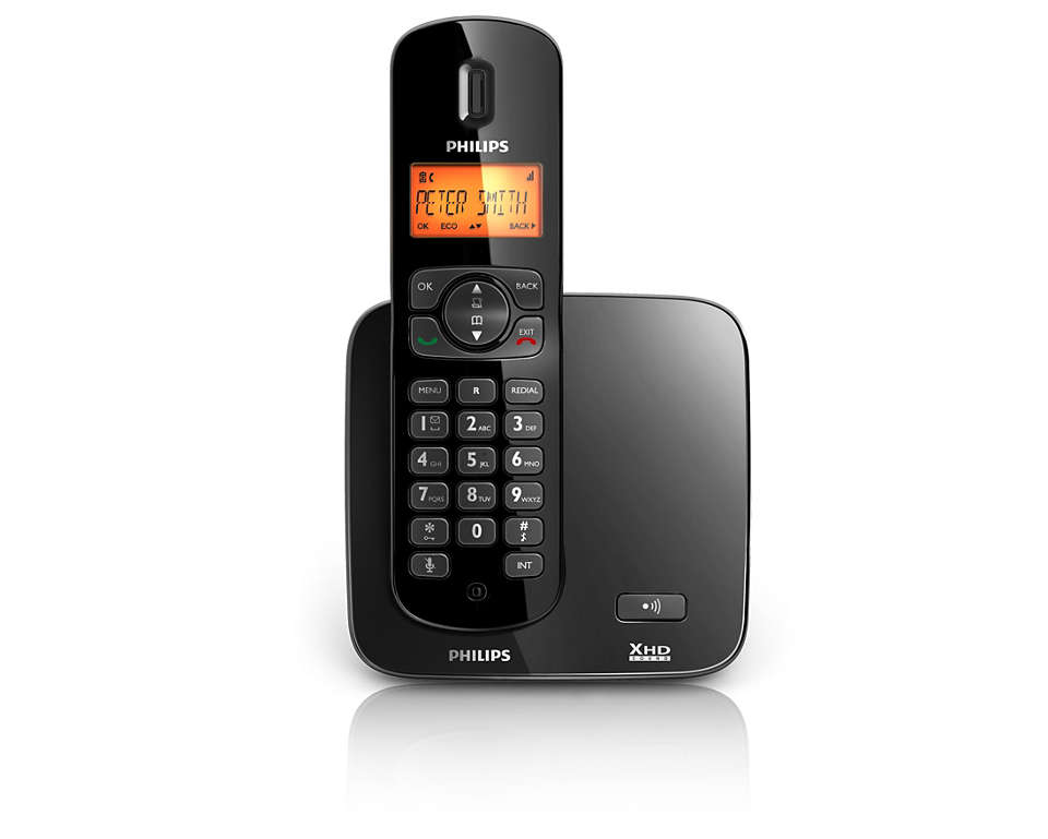 Telefon bezprzewodowy stacjonarny Philips CD170 bez klapki
