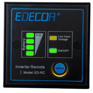 Pilot zdalnego sterowania do falownika EDECOA ED-RC 12V RJ45