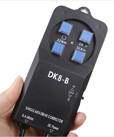 Pilot do obsługi mechanizmu obracającego statyw DK8-B