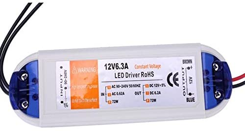 Sterownik zasilacz kontroler LED 3X 12V 72W 6.3A