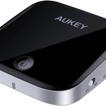 Nadajnik odbiornik optyczny Aukey 2w1 aptX Toslink Bluetooth SPDIF