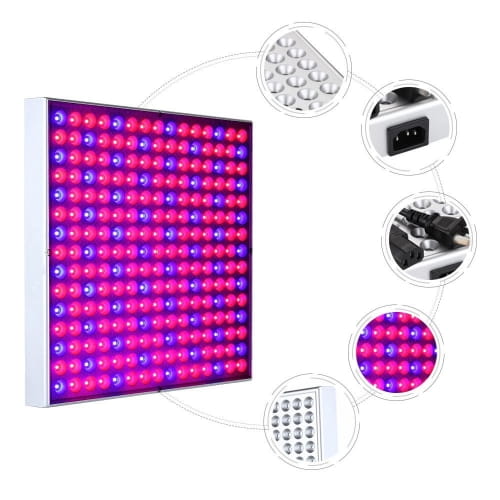 Lampa panel LED do uprawy roślin o mocy 45W 225 LED