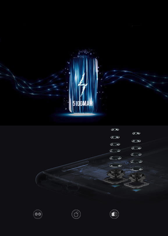 Smartfon UMI S2 LITE 4/64GB OREO 8.1 5100mAh Czerwony