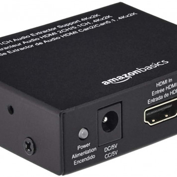 Ekstraktor konwerter adapter HDMI do HDMI+audio RCA SPDIF 4K AmazonBasics