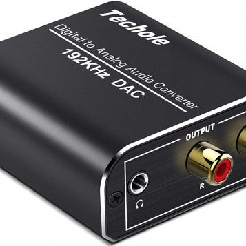 Przetwornik cyfrowo-analogowy audio 192kHz Techole