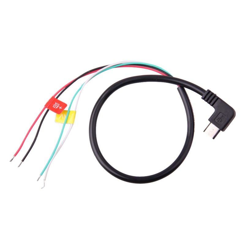 Kabel microUSB - AV audio-video do kamer SJCAM