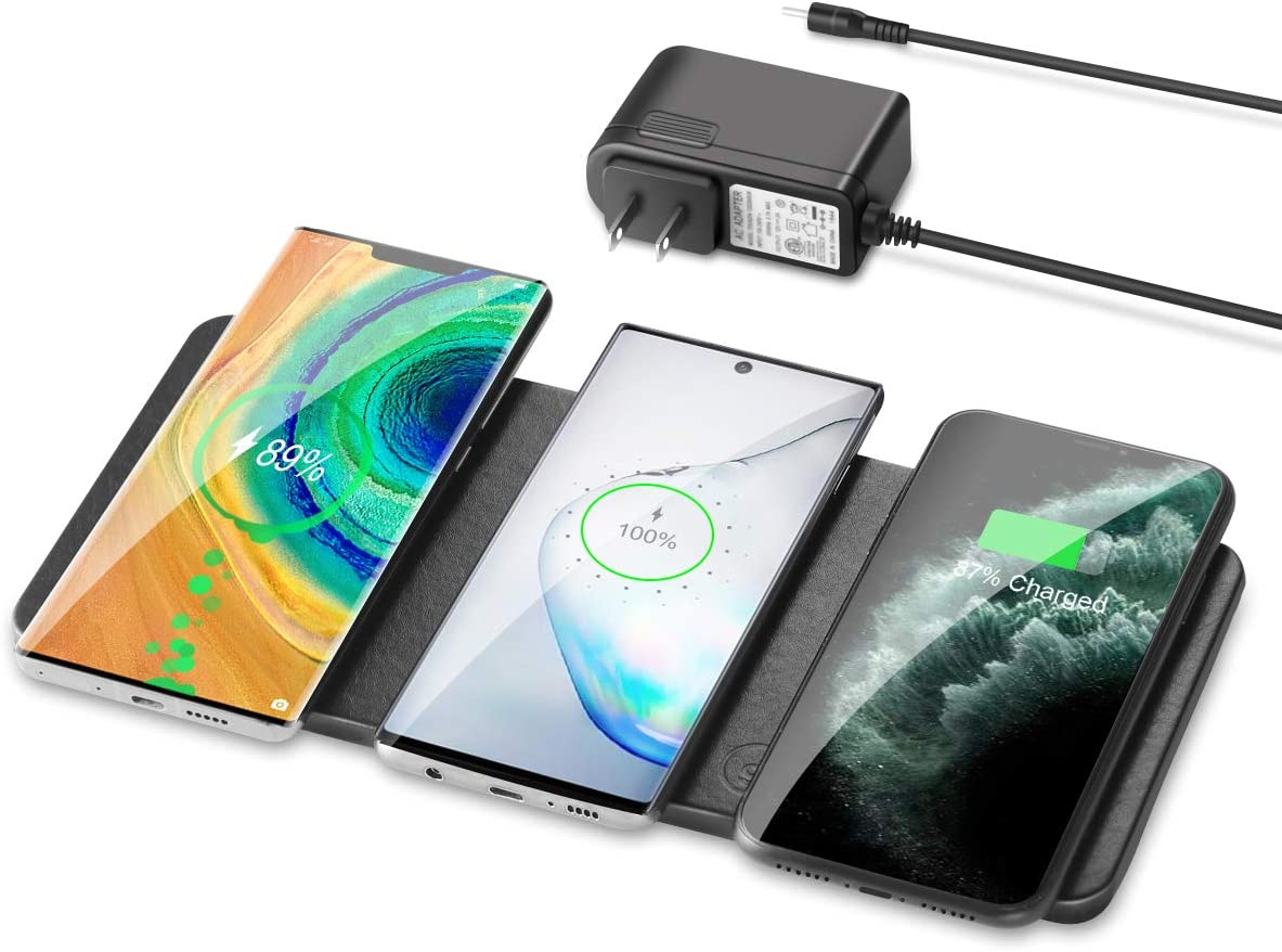Bezprzewodowa podkładka ładująca ZealSound WG-3B Qi Ultra Slim dla 3