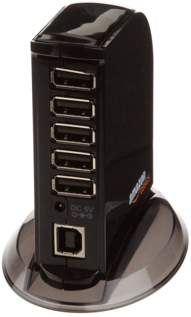 7-Portowy Hub USB 2.0 AmazonBasics