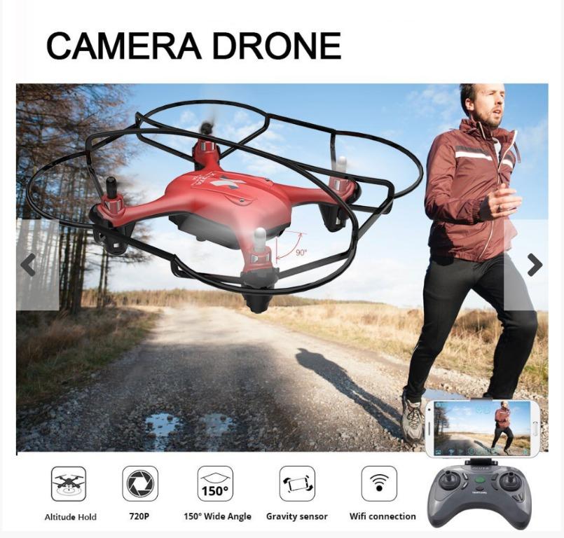 Mini Dron ATOYX AT-96 FPV RC Quadcopter HD Wi-Fi