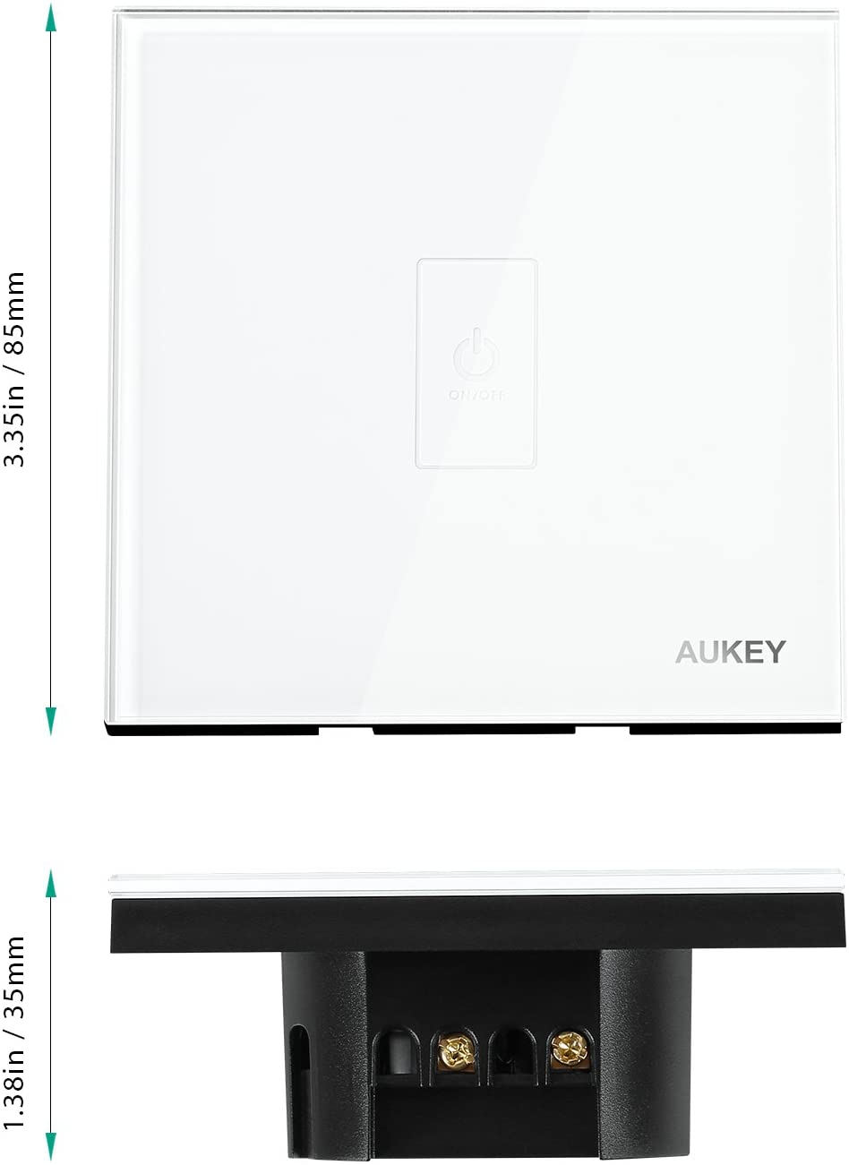 Inteligentny przełącznik światła Aukey PA-L1E WiFi