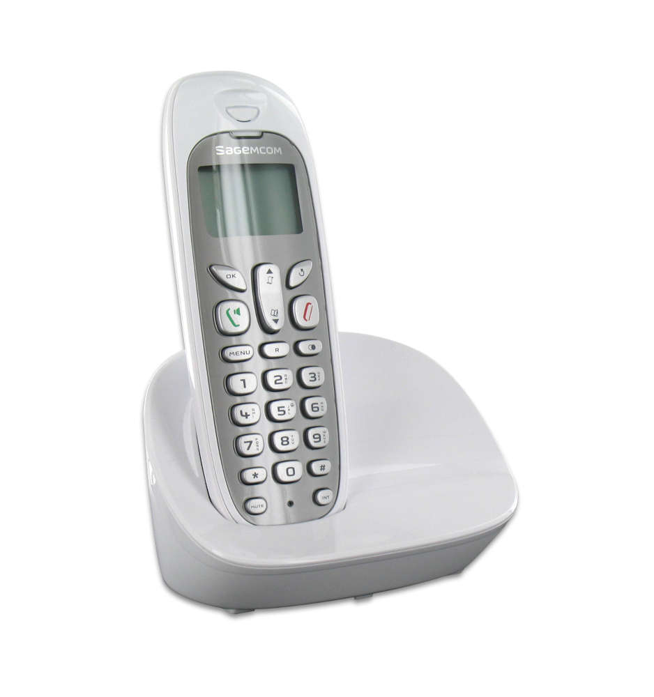 Słuchawka do telefonu bezprzewodowego Sagemcom D271 szary