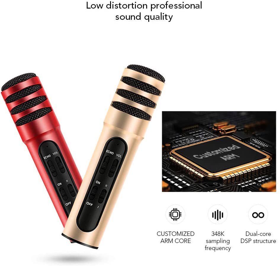Profesjonalny mikrofon pojemnościowy Wilshin Podcast Studio USB