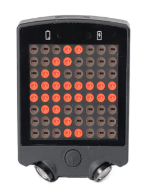Bezprzewodowe światło rowerowe Leadbike 64 LED Laser USB kierunkowskaz