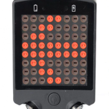 Bezprzewodowe światło rowerowe Leadbike 64 LED Laser USB kierunkowskaz