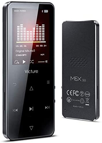 Odtwarzacz MP3 Victure M6X 16 GB Bluetooth 4.1 dotykowy przycisk FM