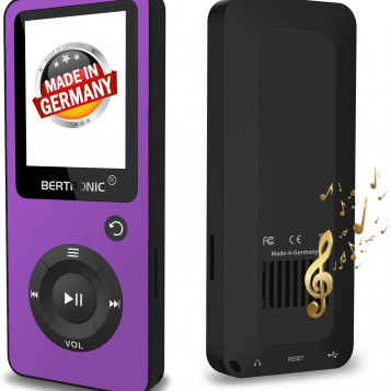 Odtwarzacz MP3 BERTRONIC Royal BC02 8GB Bluetooth 100h fioletowy